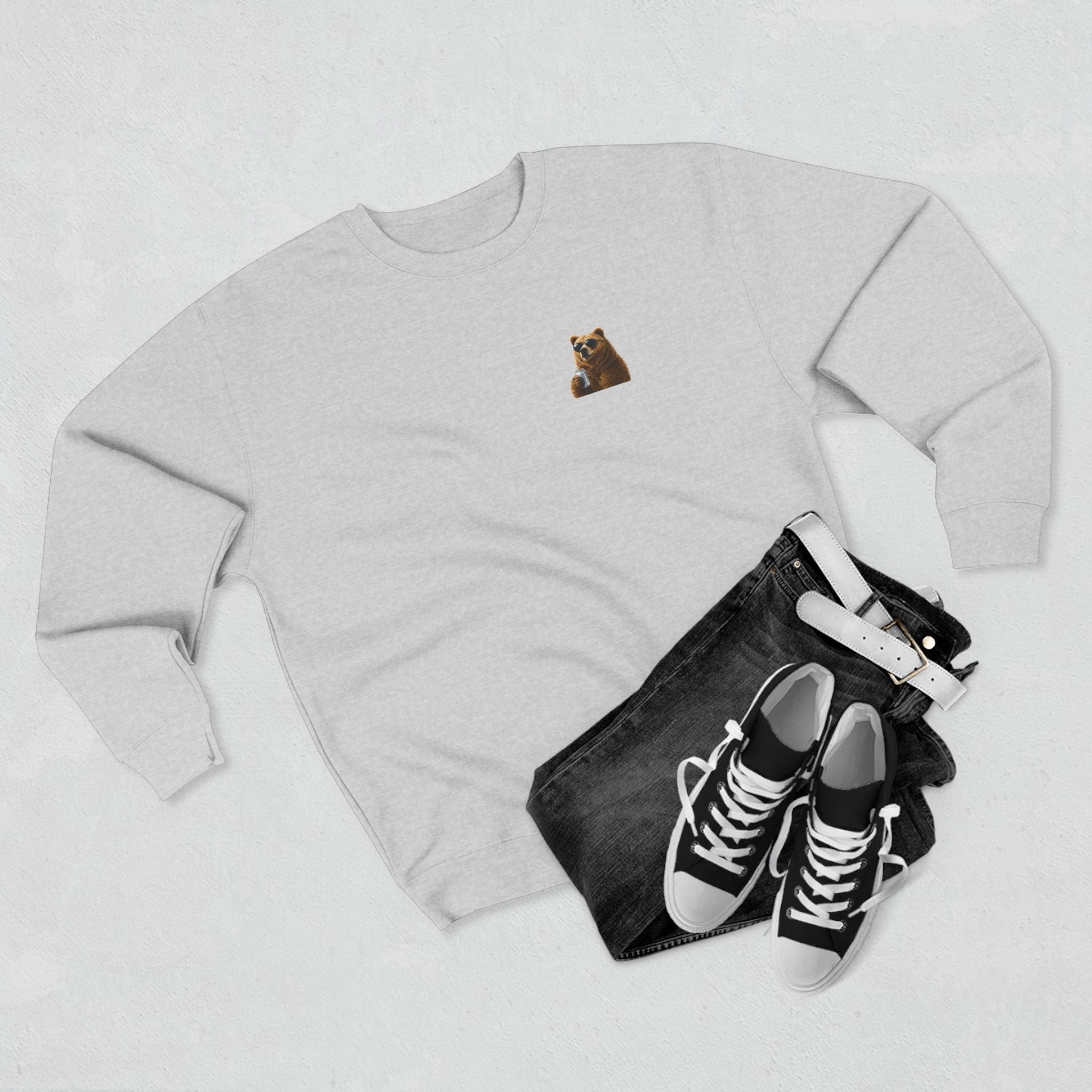 Cypress Street Just a Chill Bear Crewneck