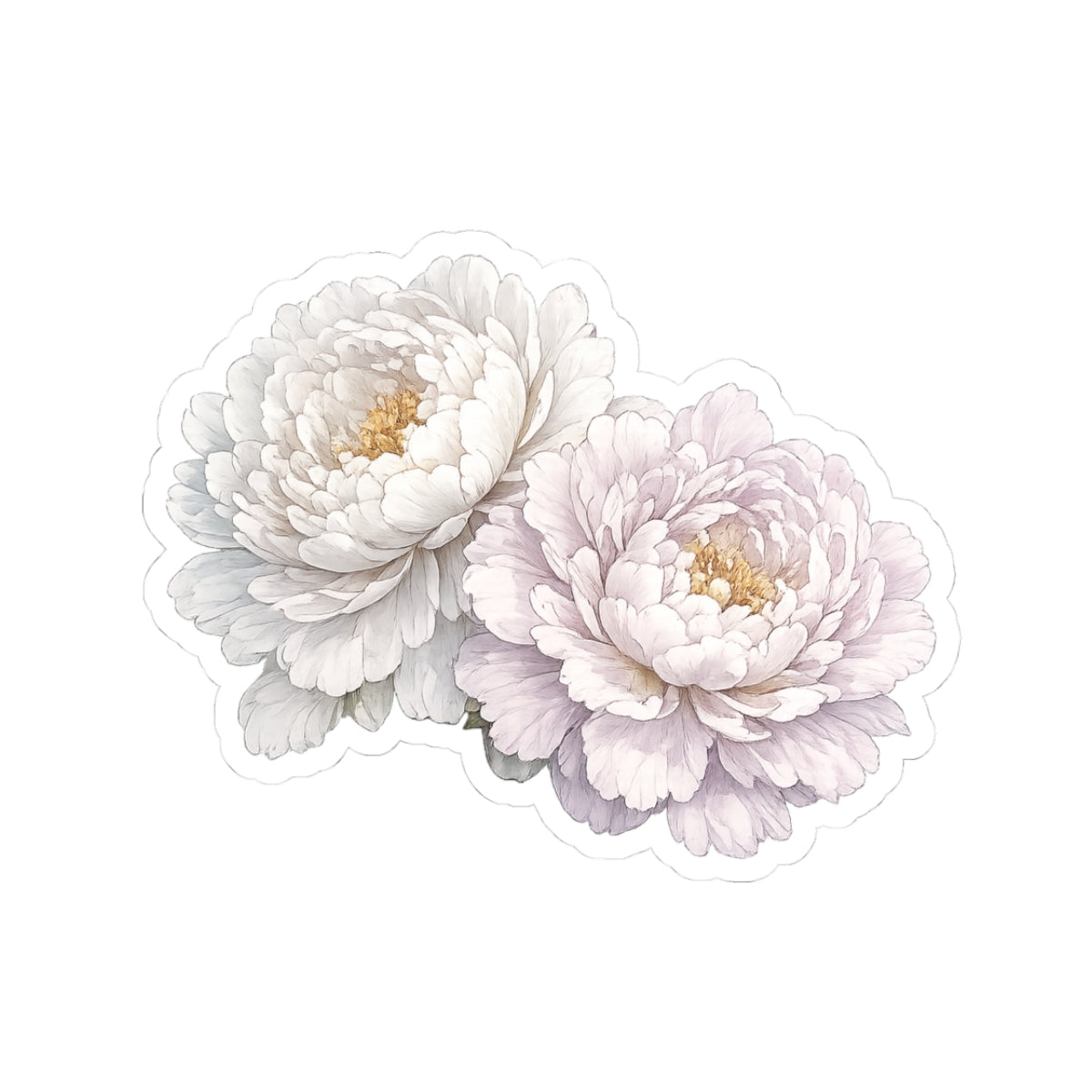Cypress Street Peony Sticker