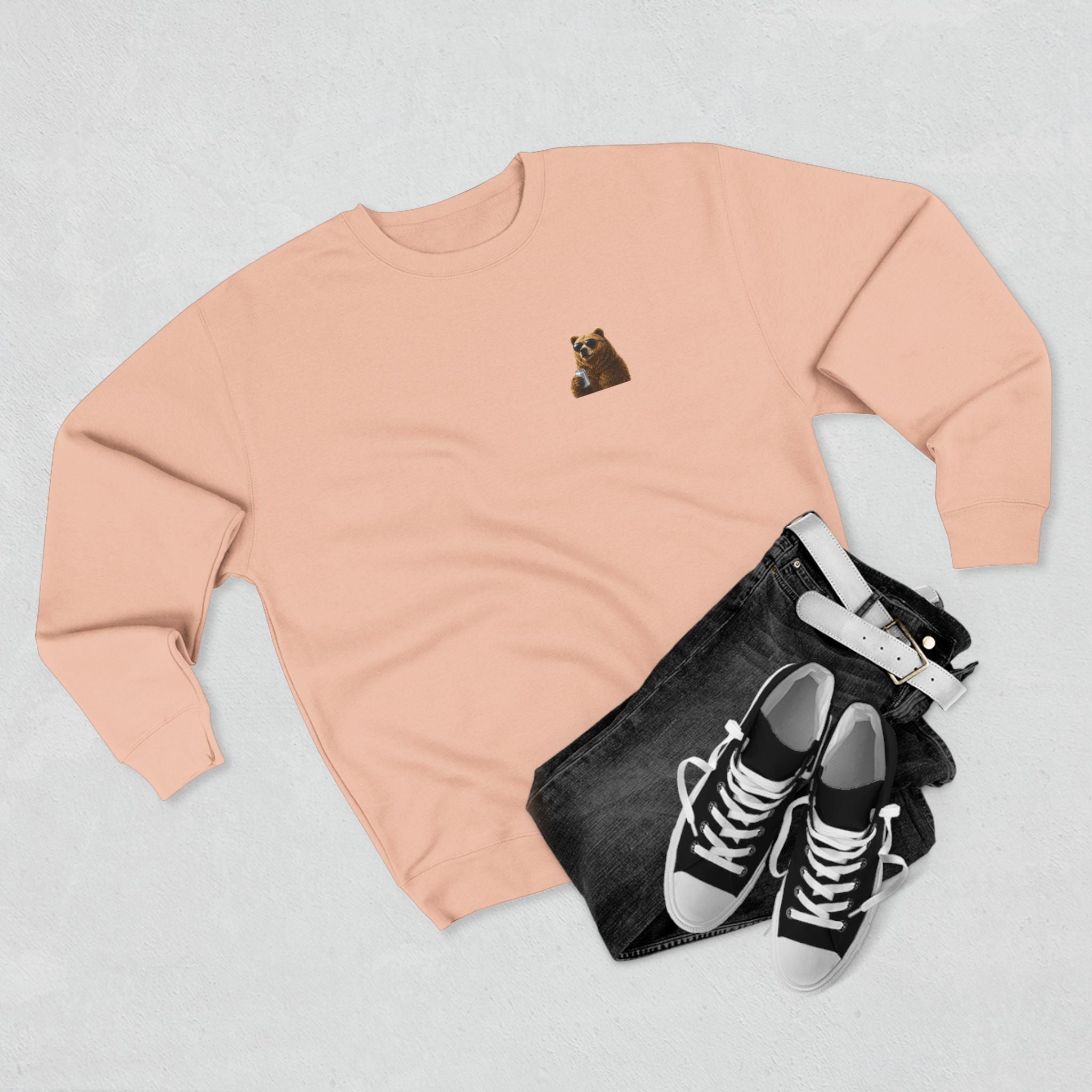 Cypress Street Just a Chill Bear Crewneck