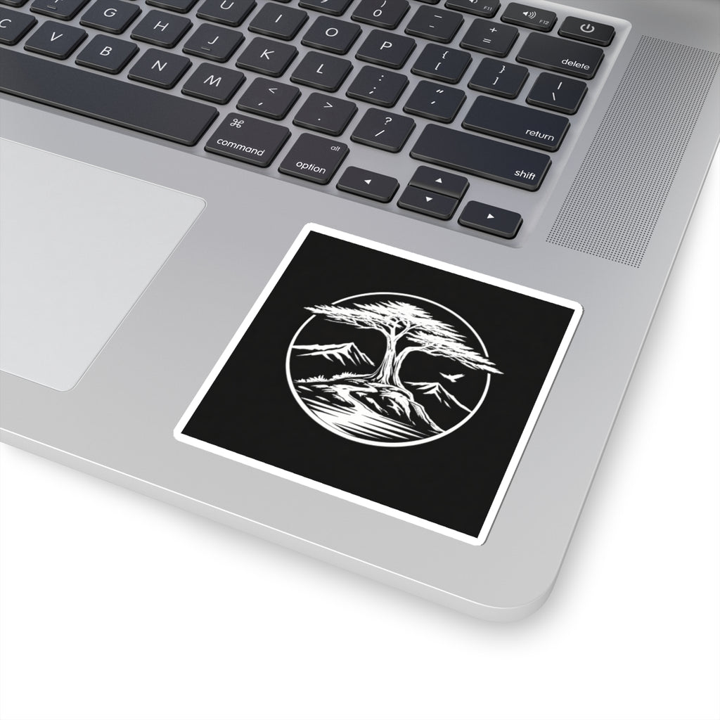 Cypress Street Black Sticker