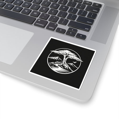 Cypress Street Black Sticker