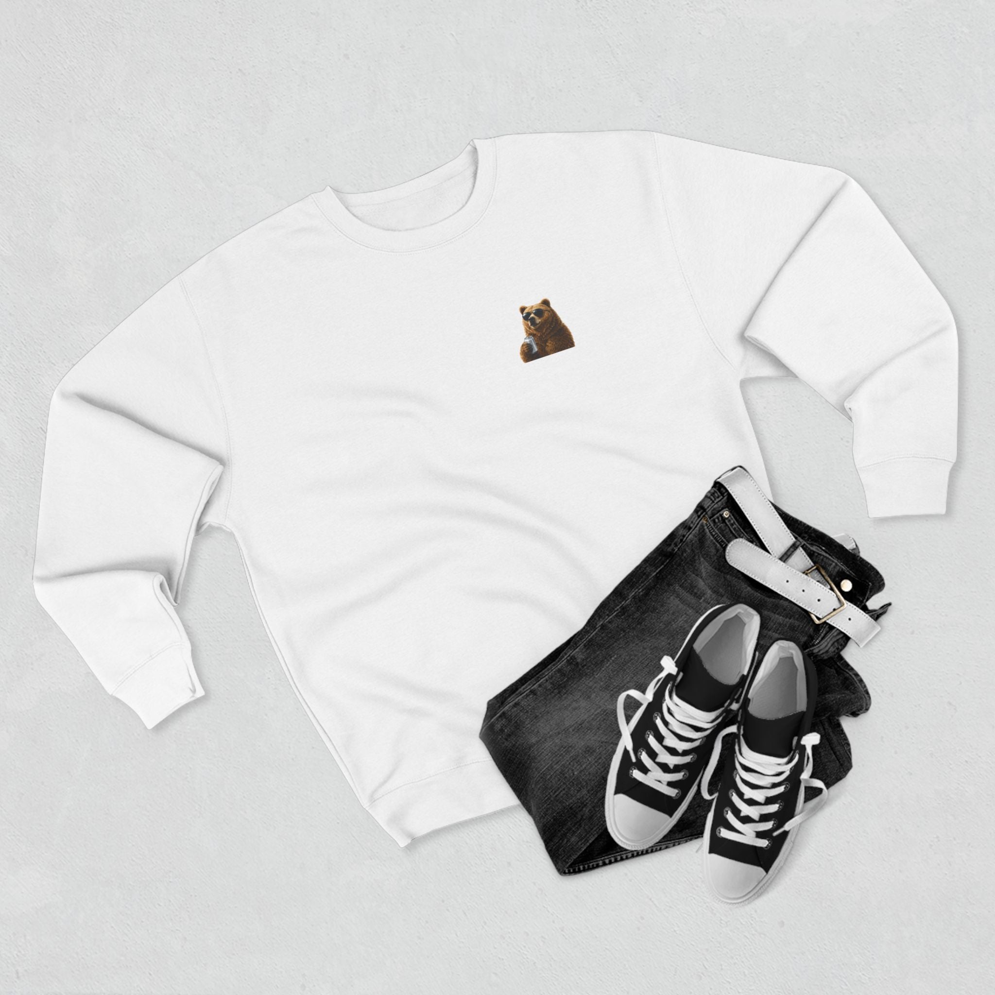 Cypress Street Just a Chill Bear Crewneck