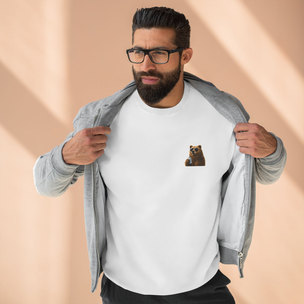 Cypress Street Just a Chill Bear Crewneck